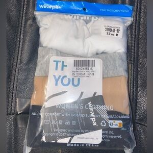 Wirarpa Women’s Cotton Boyshorts (4-Pack, Size M)